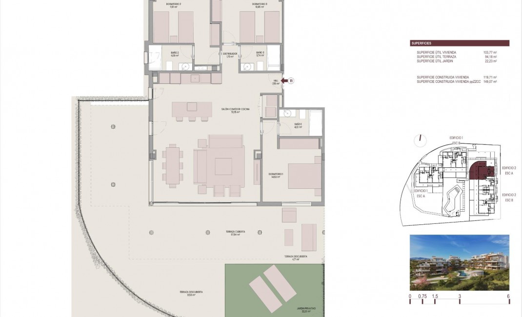 New Build - Ground floor apartment - Estepona