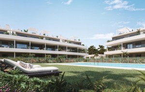 Nouvelle construction - Ground floor apartment - Estepona