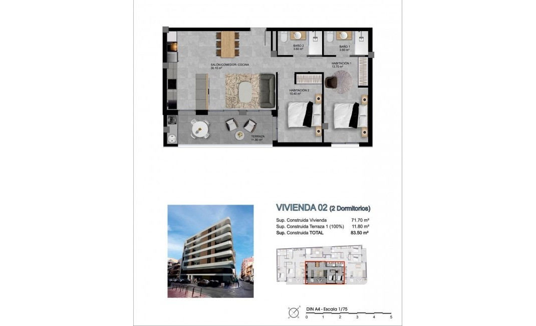 Nouvelle construction - Appartement - Santa Pola