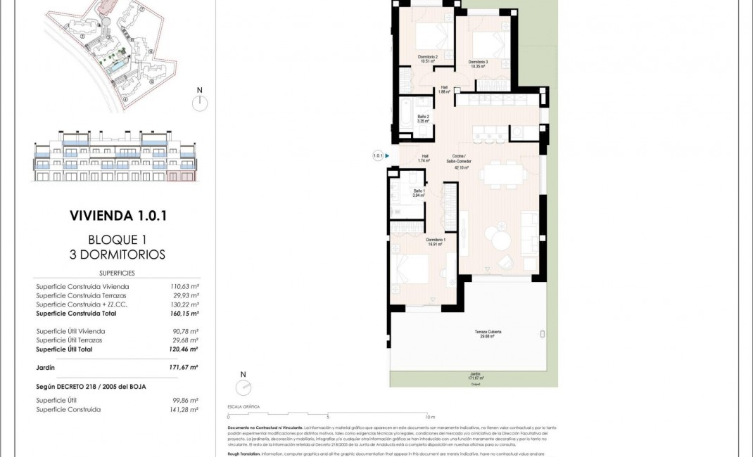 New Build - Ground floor apartment - Casares