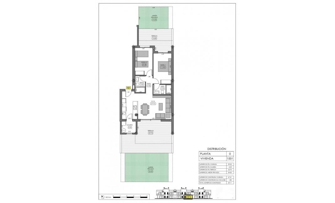 Nouvelle construction - Appartement - Algorfa