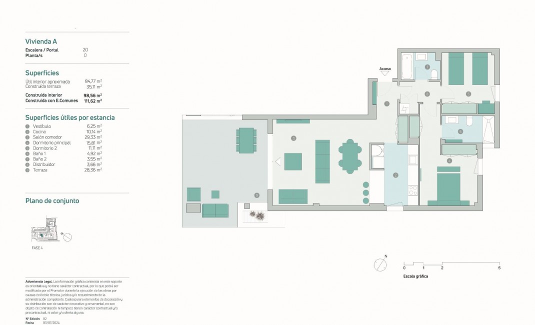 Nouvelle construction - Ground floor apartment - Estepona