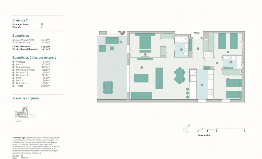 Nouvelle construction - Ground floor apartment - Estepona