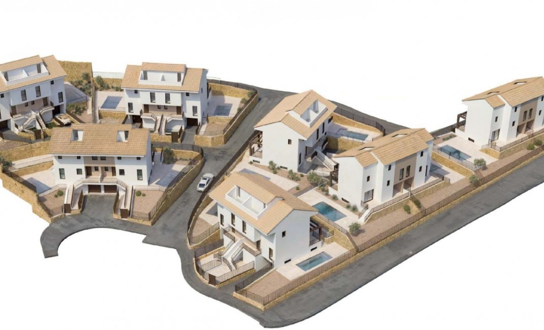 New Build - Semidetached - La Nucia - La nucia