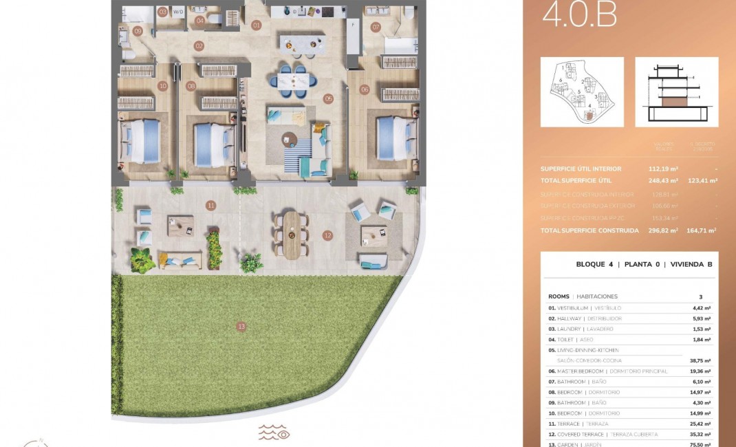 Nouvelle construction - Ground floor apartment - Mijas