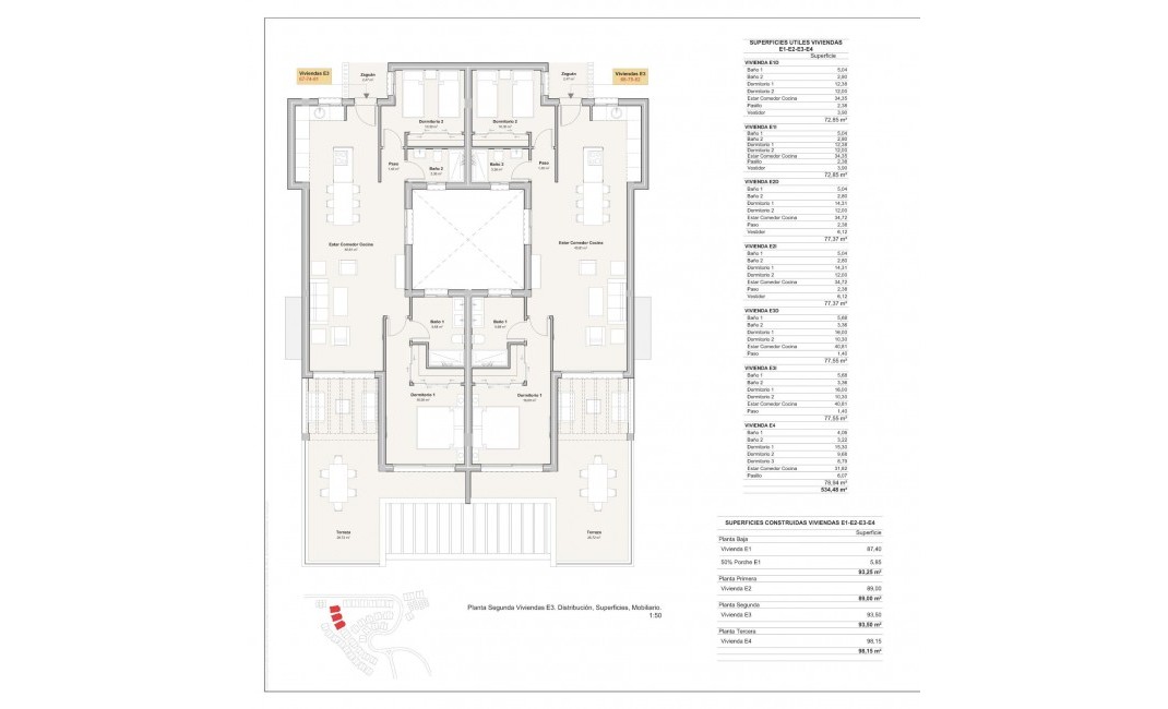 Nouvelle construction - Semi penthouse - Mojacar
