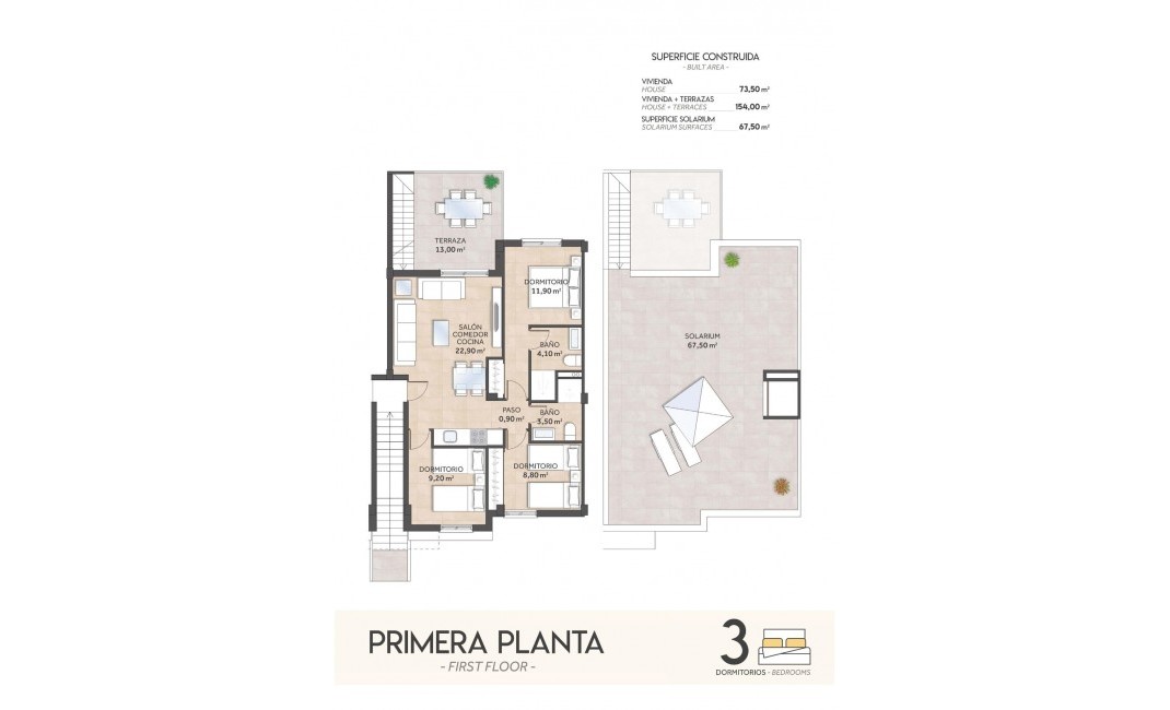 New Build - Apartment - San Miguel de Salinas