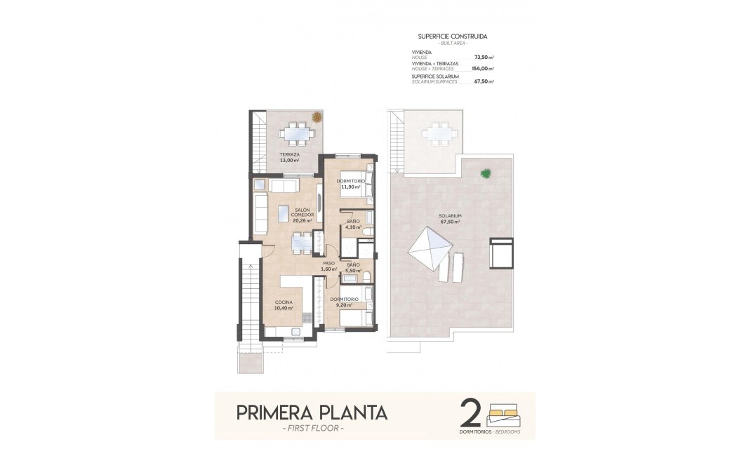 Nouvelle construction - Appartement - San Miguel de Salinas
