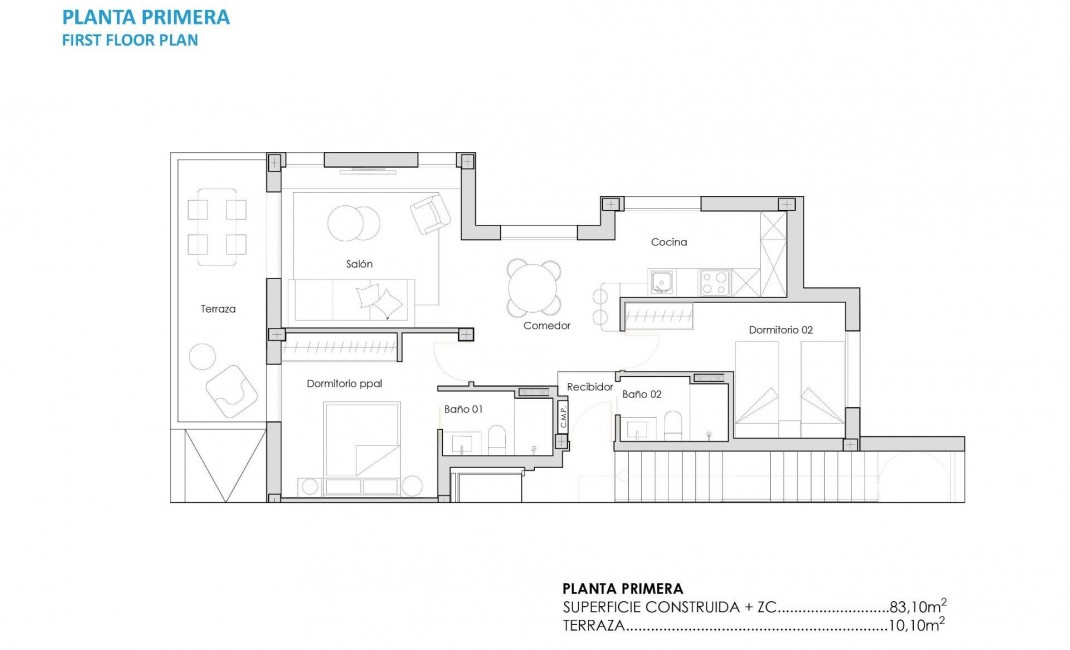 Nouvelle construction - Appartement - Torre Pacheco - Santa Rosalia Lake And Life Resort