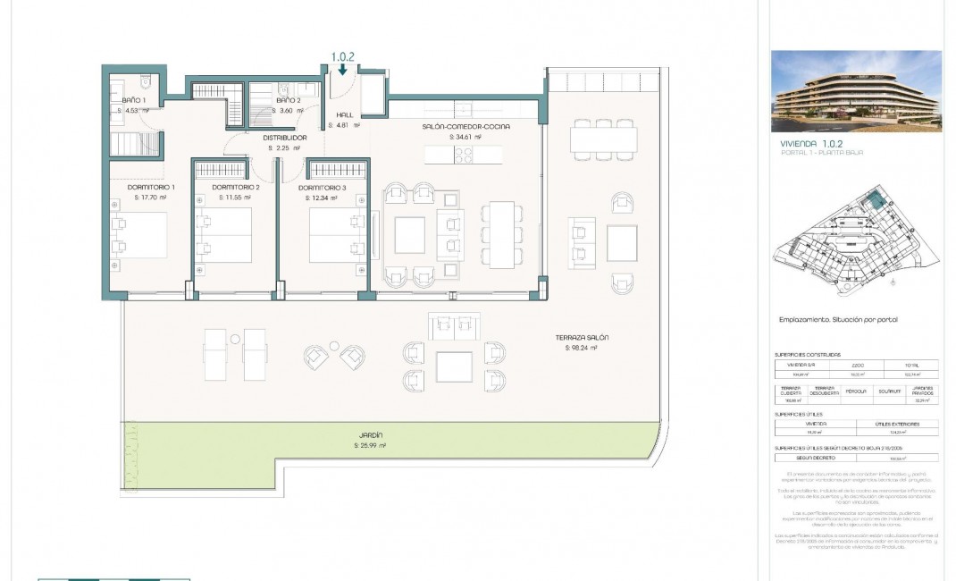 Nouvelle construction - Ground floor apartment - Estepona