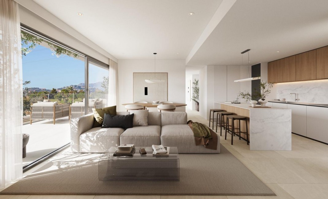 Nouvelle construction - Ground floor apartment - Mijas