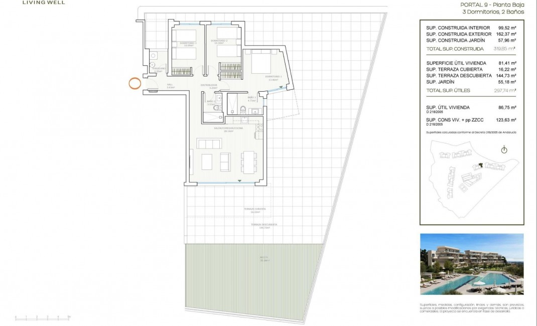 Nouvelle construction - Ground floor apartment - Mijas