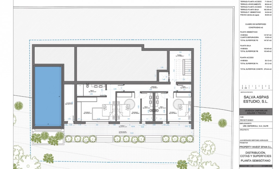Revente - Villa - Calpe - Empedrola