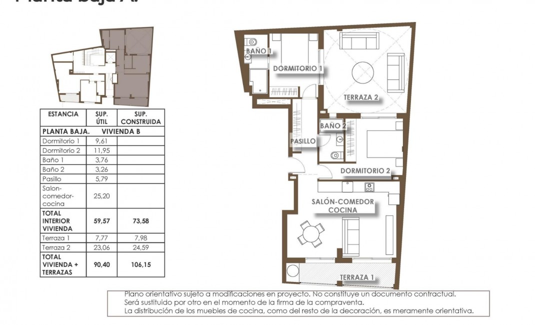 Nouvelle construction - Ground floor apartment - Torrevieja