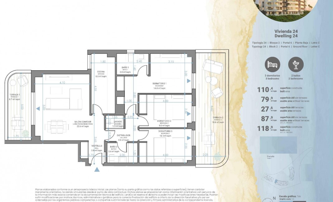 New Build - Ground floor apartment - Mijas