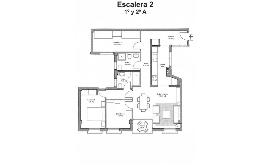 Nouvelle construction - Appartement - Avileses