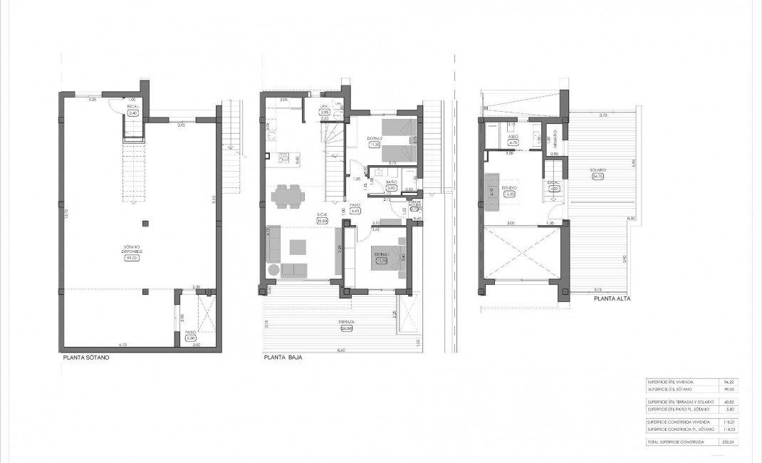 Nouvelle construction - Semidetached - Algorfa
