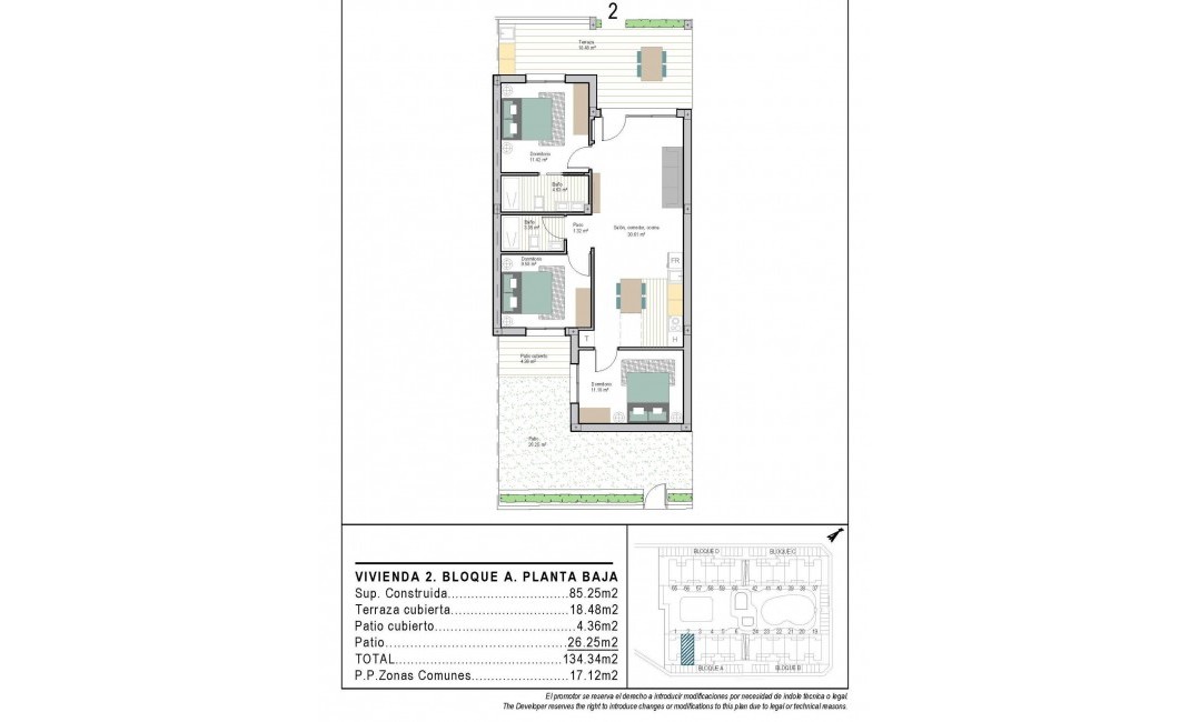 Nouvelle construction - Ground floor apartment - Torre Pacheco - Torre-pacheco