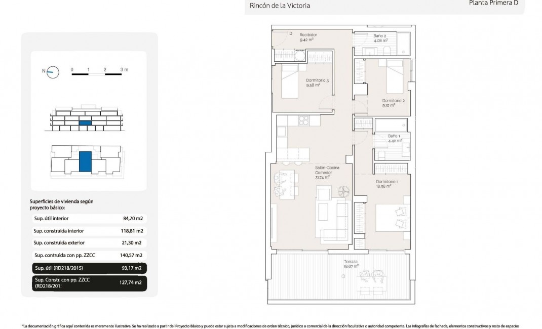 Nouvelle construction - Appartement - Rincón de la Victoria