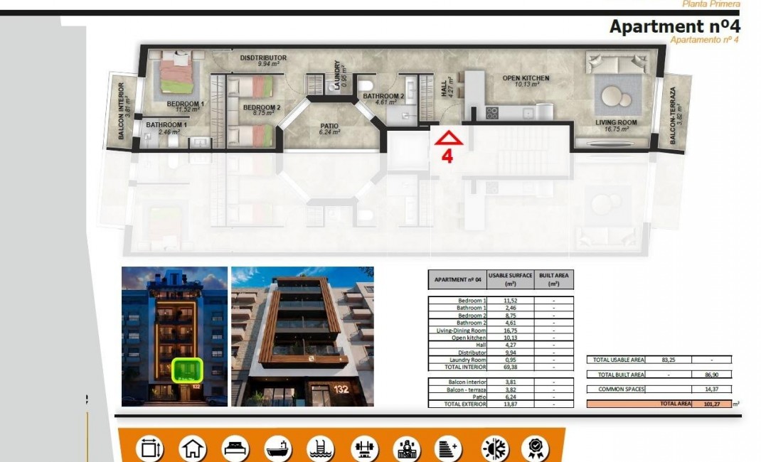Nouvelle construction - Apartement - Torrevieja