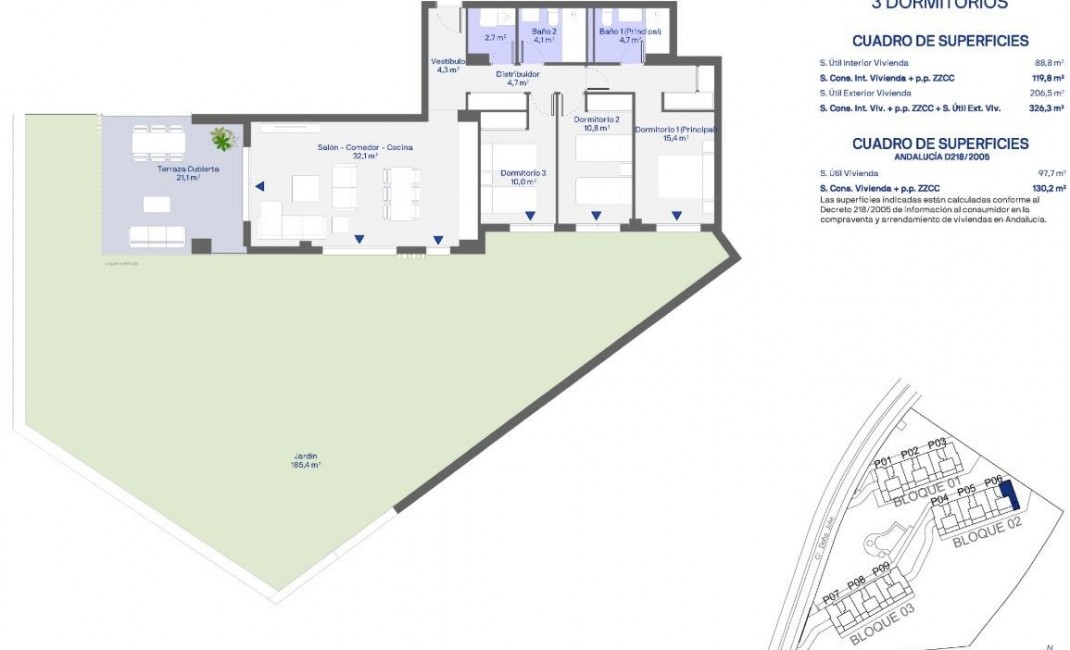 Nouvelle construction - Ground floor apartment - Casares