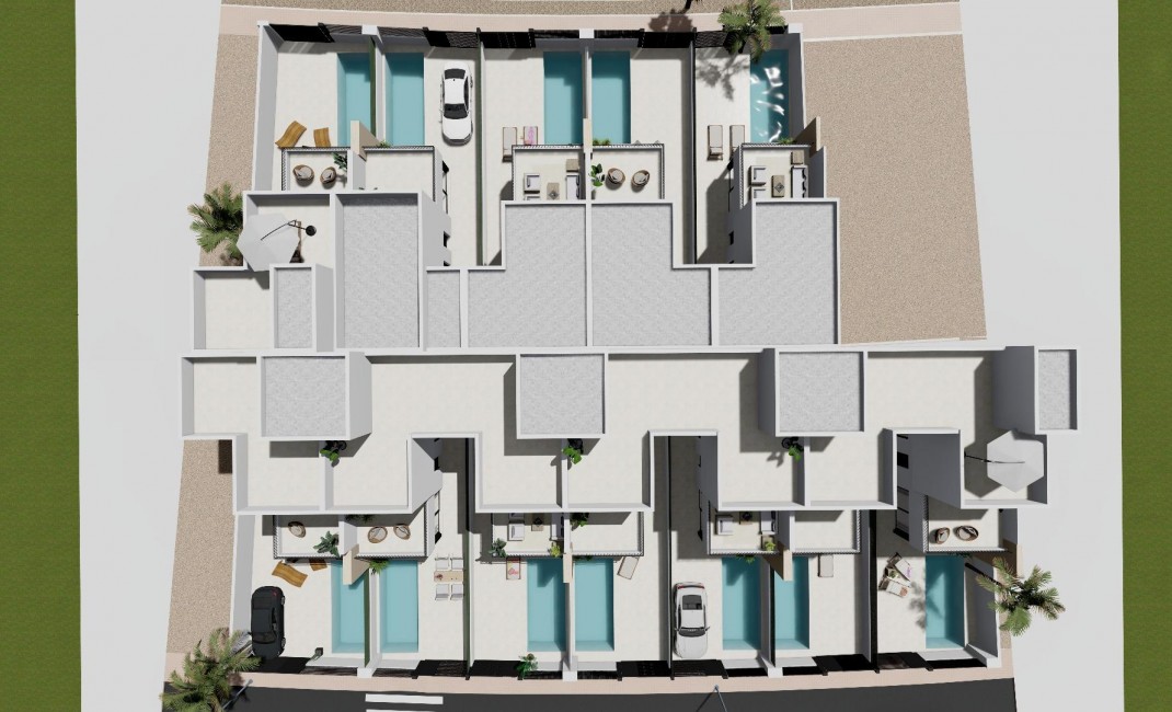 New Build - Semidetached - Santiago de la ribera - SANTIAGO DE LA RIBERA