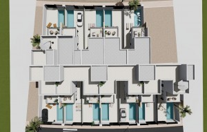 New Build - Semidetached - Santiago de la ribera - SANTIAGO DE LA RIBERA