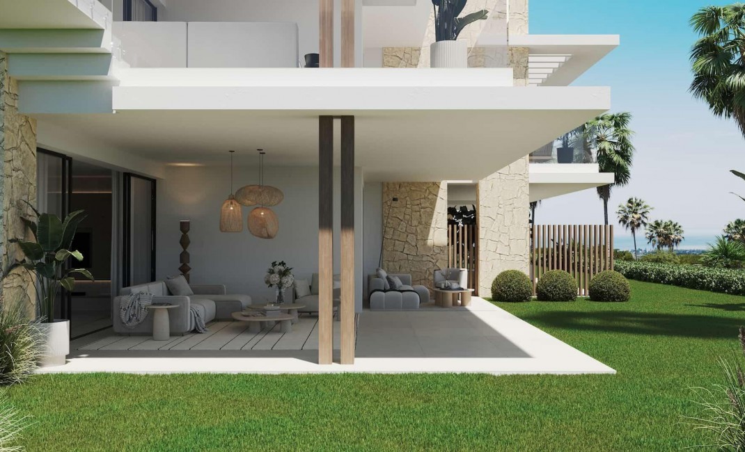 Nouvelle construction - Ground floor apartment - Estepona