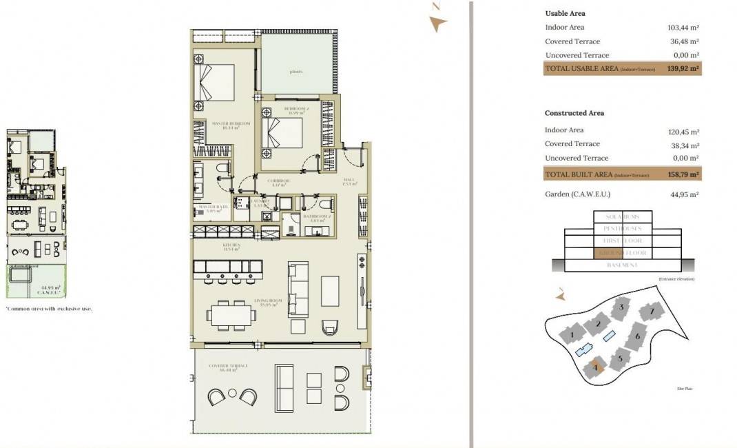 Nouvelle construction - Ground floor apartment - Estepona
