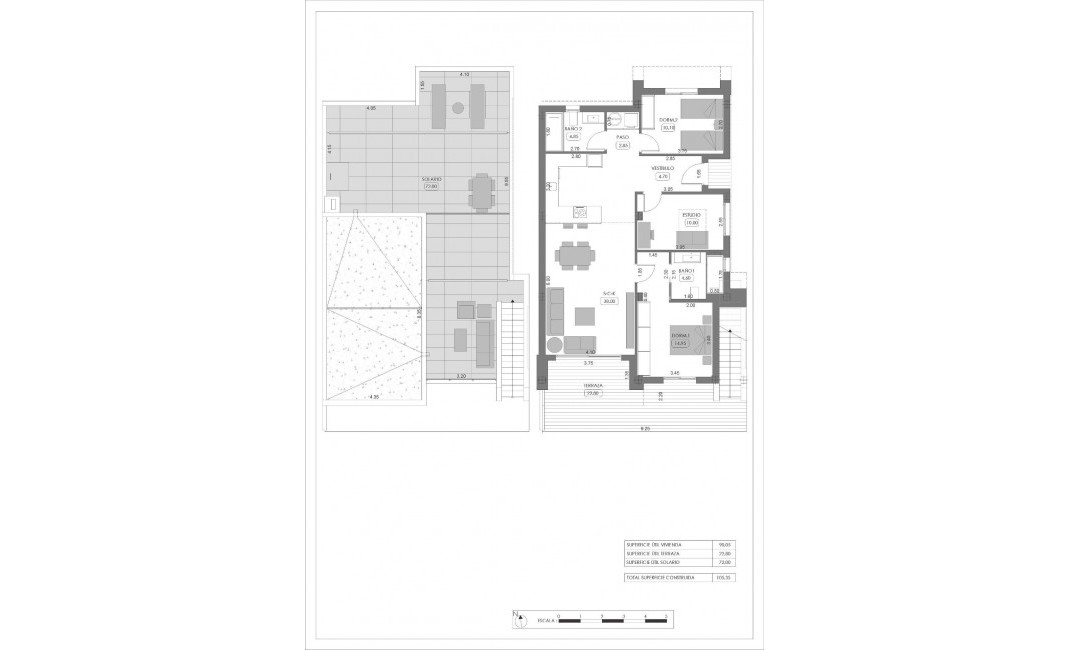 Nouvelle construction - Semidetached - Algorfa - La finca golf