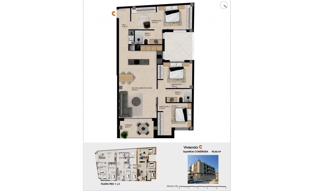 Nouvelle construction - Apartement - Catral