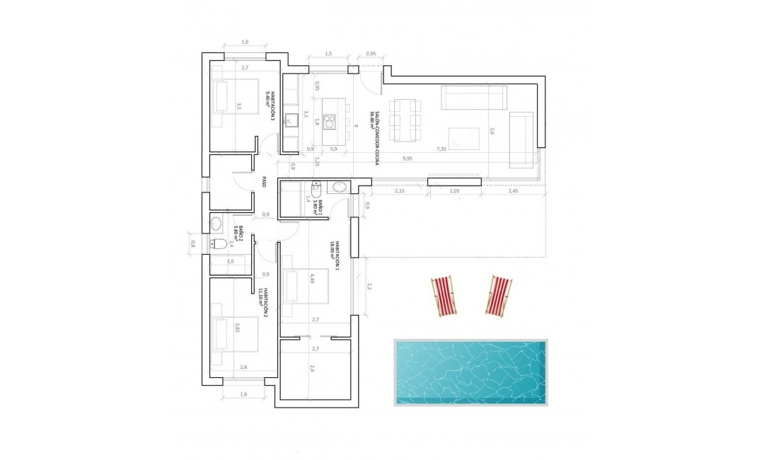 Nouvelle construction - Villa - Hondón de las Nieves