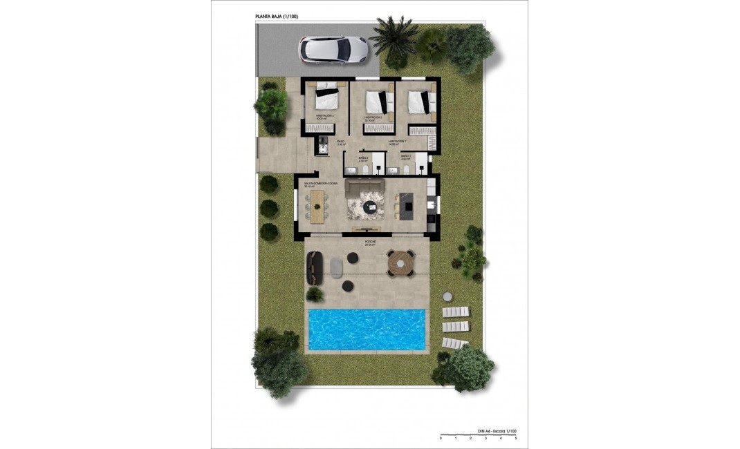 Nouvelle construction - Villa - Hondón de las Nieves