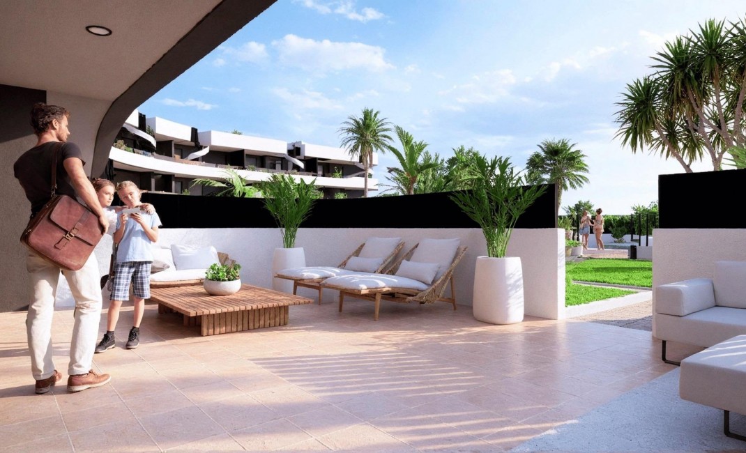 Nouvelle construction - Ground floor apartment - Los Alcázares