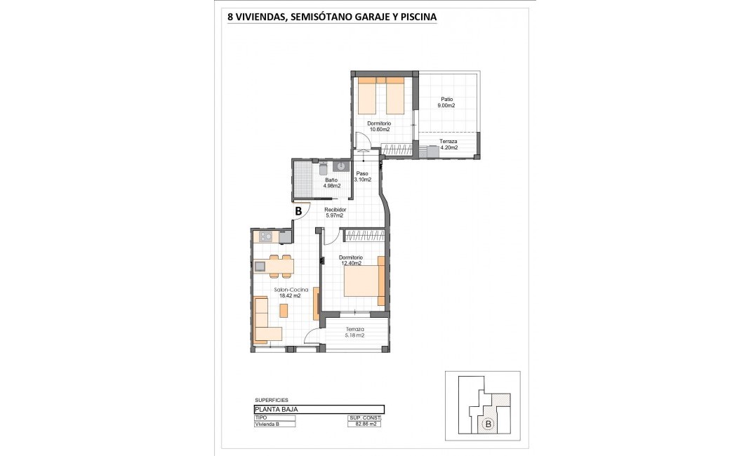 Nouvelle construction - Ground floor apartment - San Pedro del Pinatar