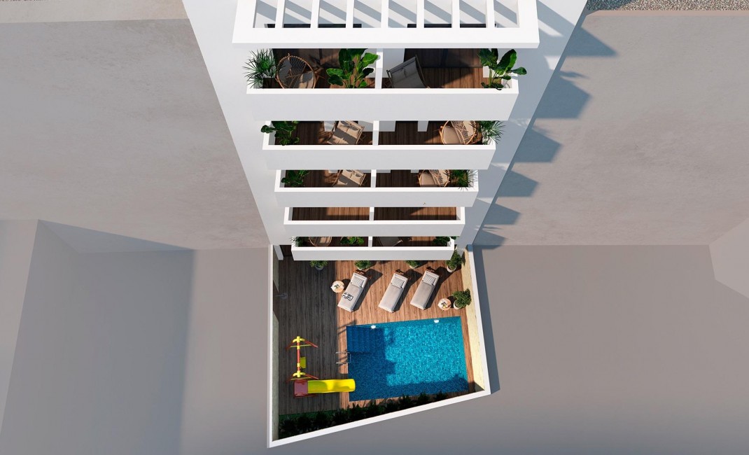 Nouvelle construction - Ground floor apartment - Torrevieja