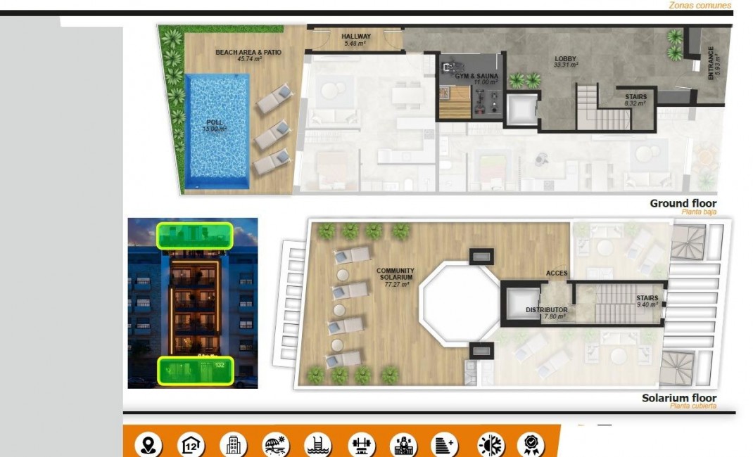 Nouvelle construction - Ground floor apartment - Torrevieja