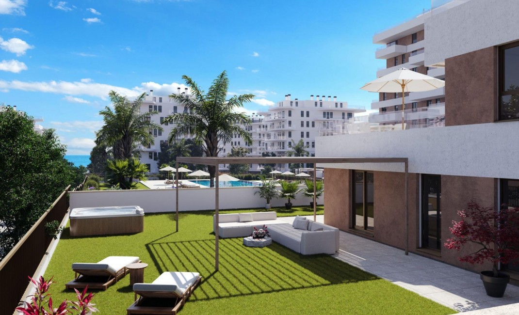 New Build - Ground floor apartment - Villajoyosa