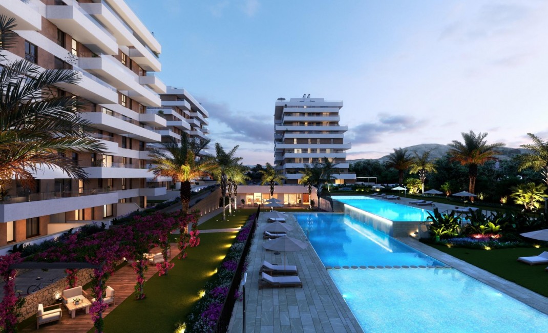 New Build - Ground floor apartment - Villajoyosa