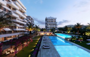 New Build - Ground floor apartment - Villajoyosa