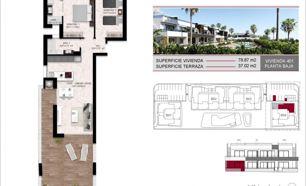 Nouvelle construction - Appartement - Rojales / Ciudad Quesada - Rojales