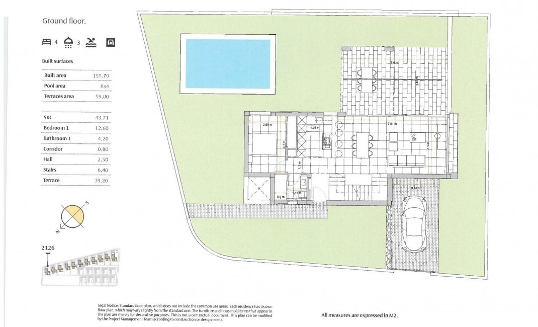 Nouvelle construction - Villa - Algorfa