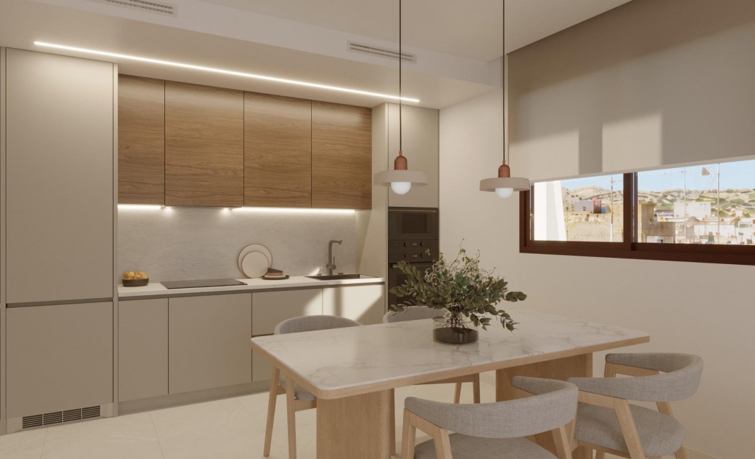 Nouvelle construction - Ground floor apartment - Santa Pola