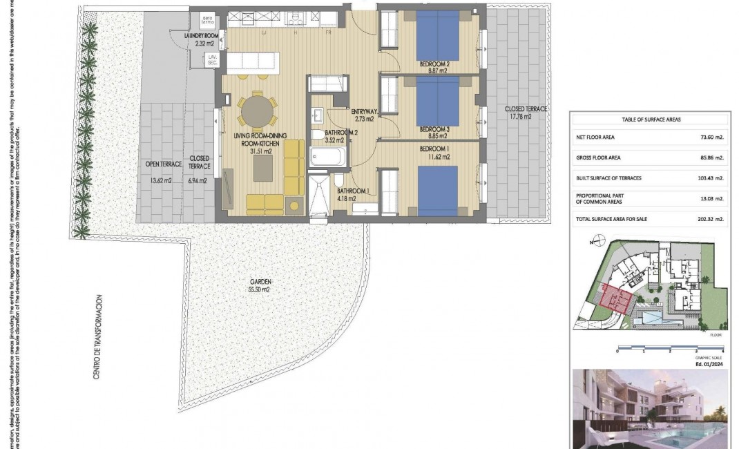 New Build - Ground floor apartment - Jávea/Xàbia - Jávea Xàbia