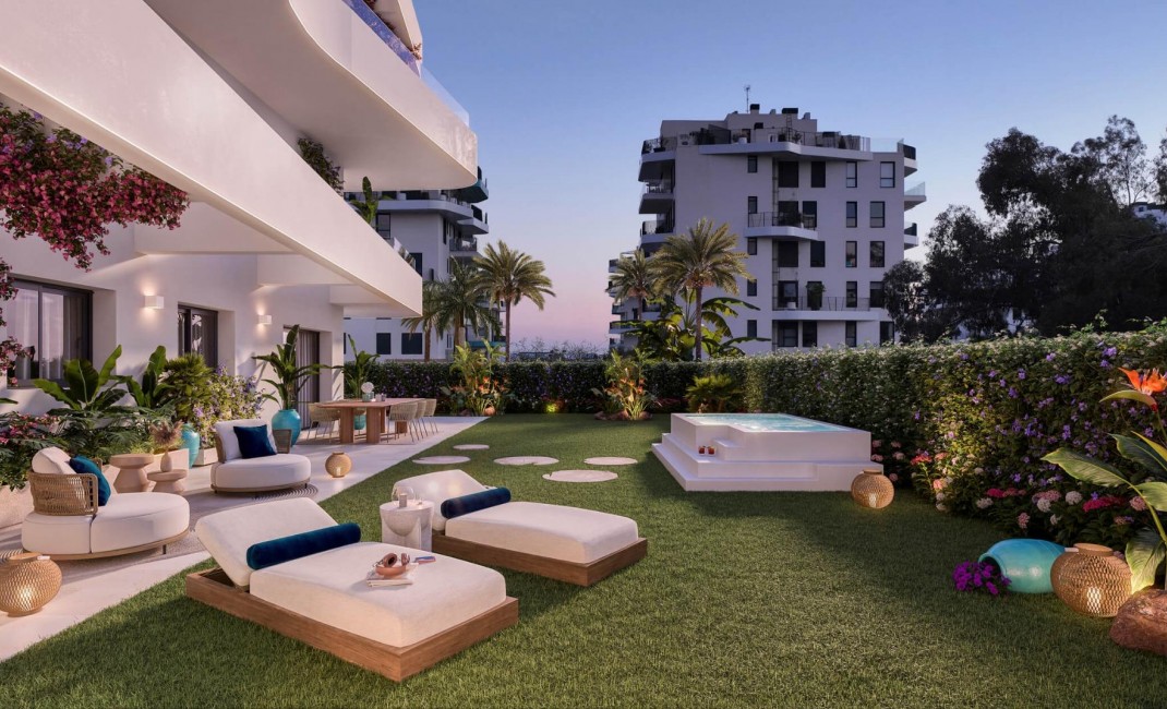 New Build - Ground floor apartment - Villajoyosa