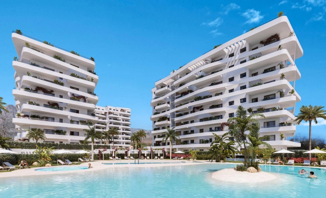 New Build - Ground floor apartment - Villajoyosa