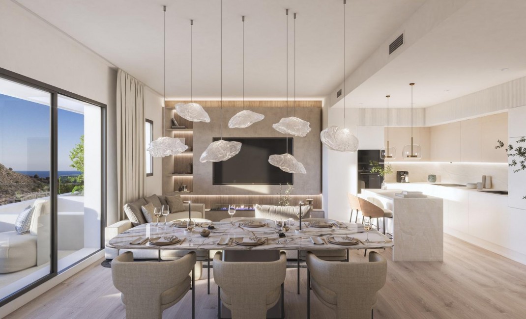 New Build - Ground floor apartment - Villajoyosa