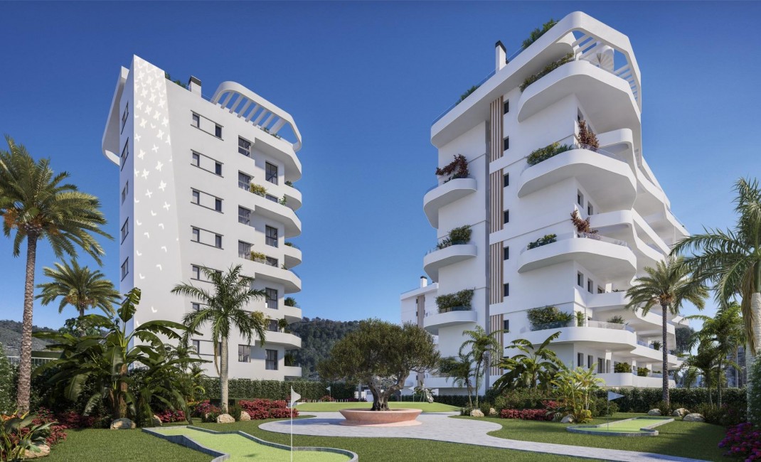 New Build - Ground floor apartment - Villajoyosa