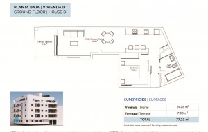 Nouvelle construction - Ground floor apartment - Torrevieja