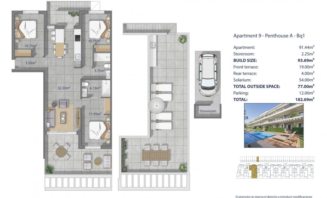 New Build - Apartment - Los Alcázares